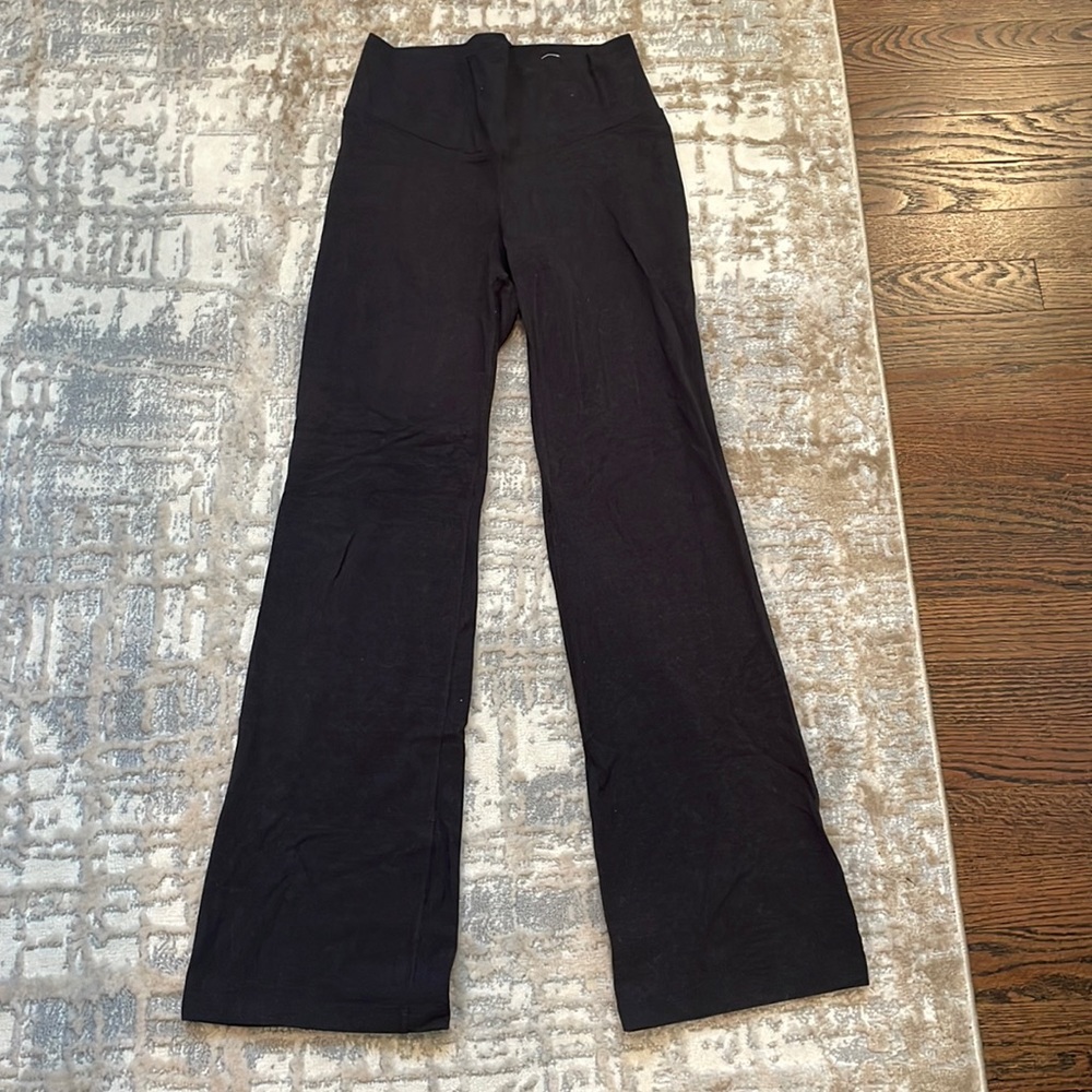 Dark Grey Yoga Pants - Petite Small